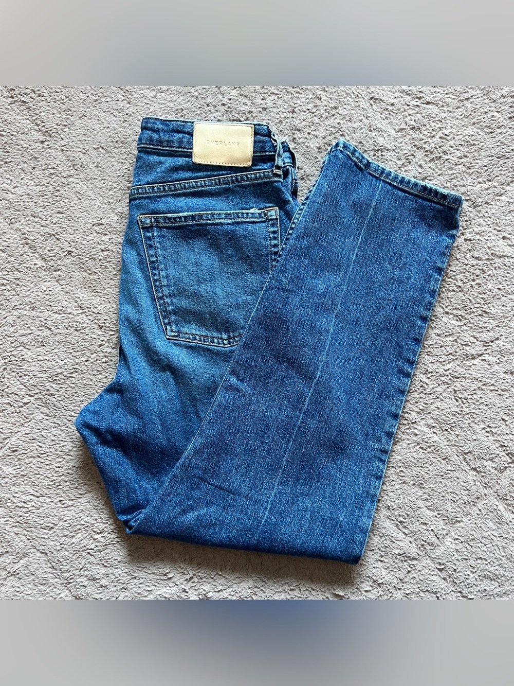 Everlane High Rise Straight Leg Ankle Jeans Relaxed Capsule Contemporary Sz 28